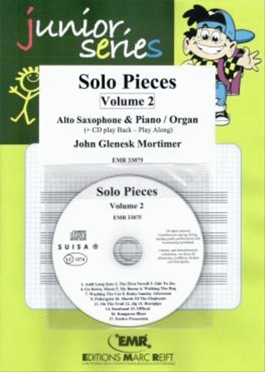 Solo Pieces Vol. 2 Alto Saxophone scores gallery preview page 1