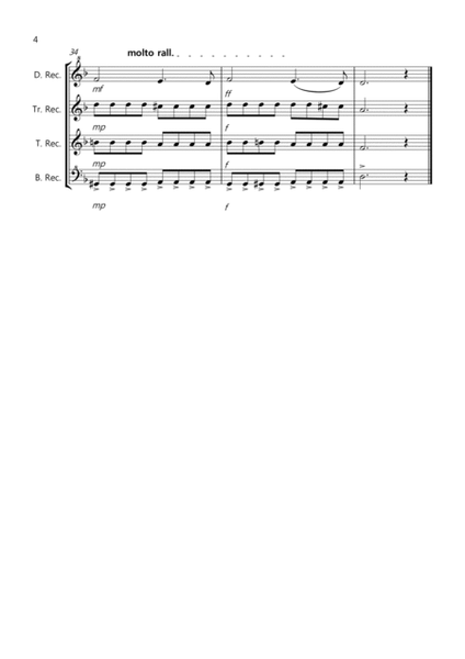 Bach Rocks! for Recorder Quartet image number null