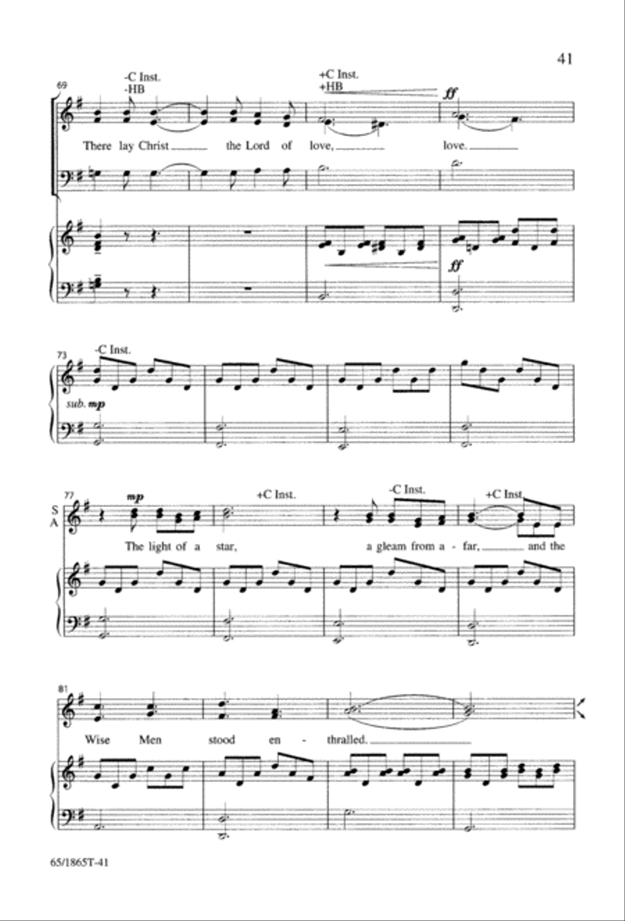 A Great Light A Great Light 3-Part scores gallery preview page 43
