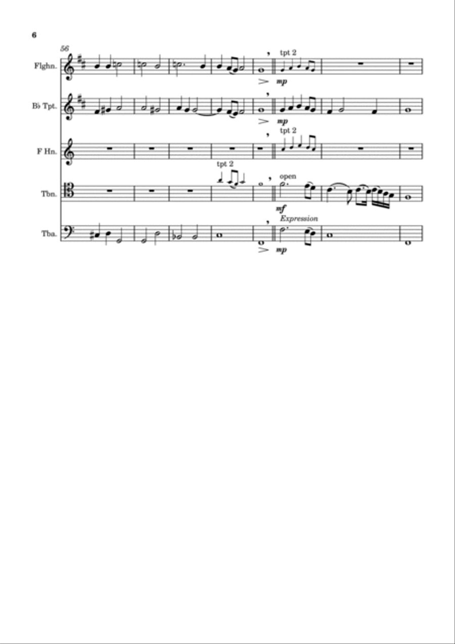 Duo Seraphim Flugelhorn scores gallery preview page 6