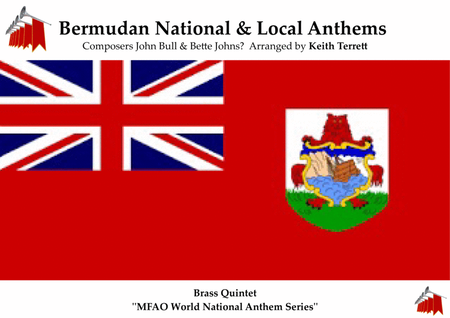 Bermudan National & Local Anthem (Hail to Bermuda) for Brass Quintet image number null