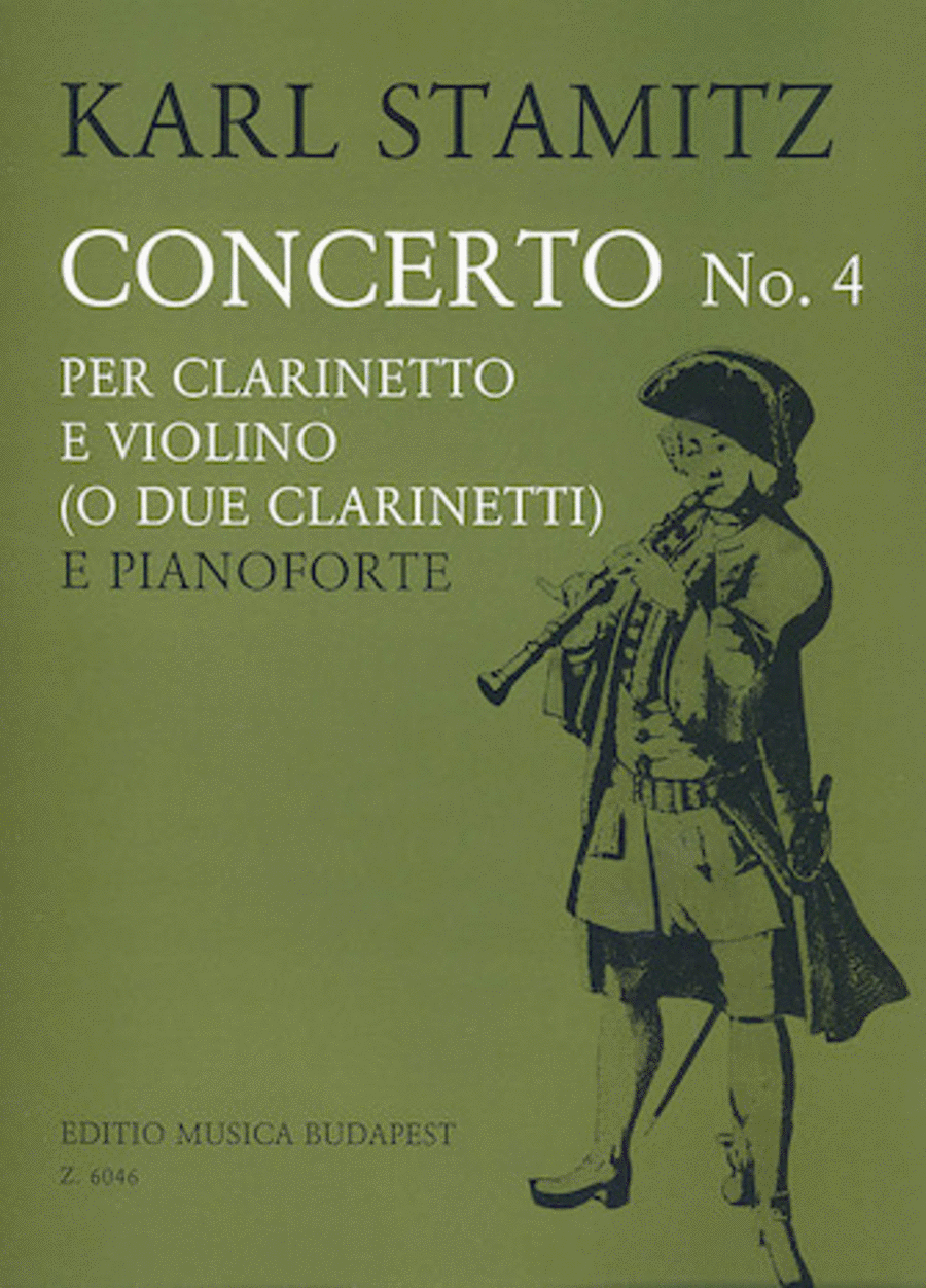 Concerto No. 4 for Clarinet and Violin (or 2 Clarinets)