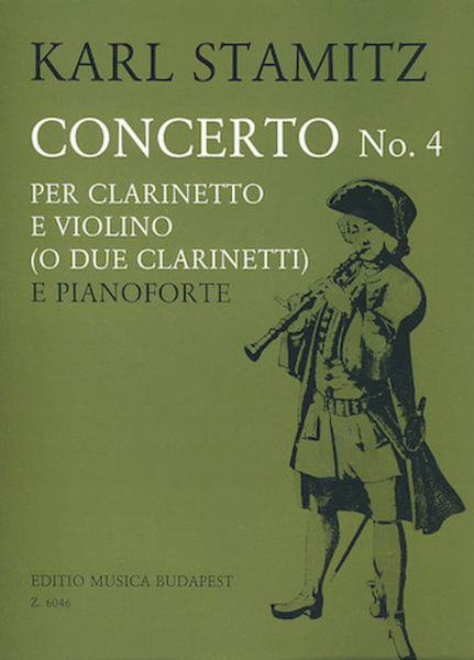 Concerto No. 4 for Clarinet and Violin (or 2 Clarinets)
