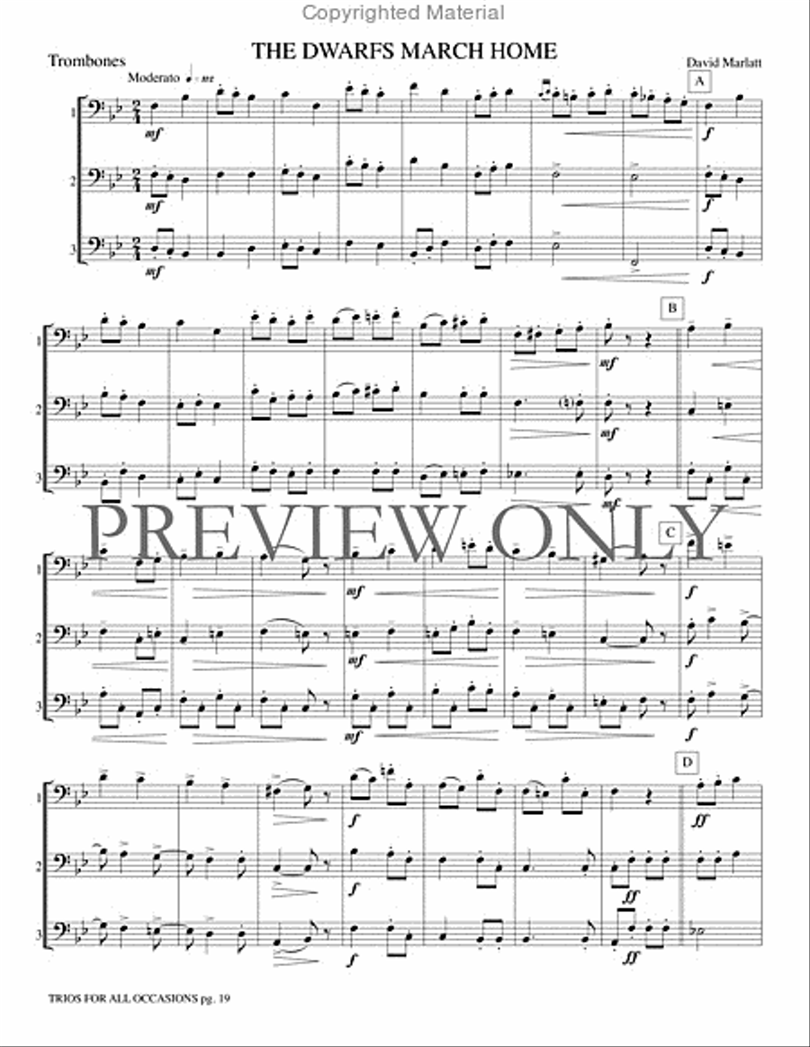 Trios for All Occasions Small Ensemble scores gallery preview page 20
