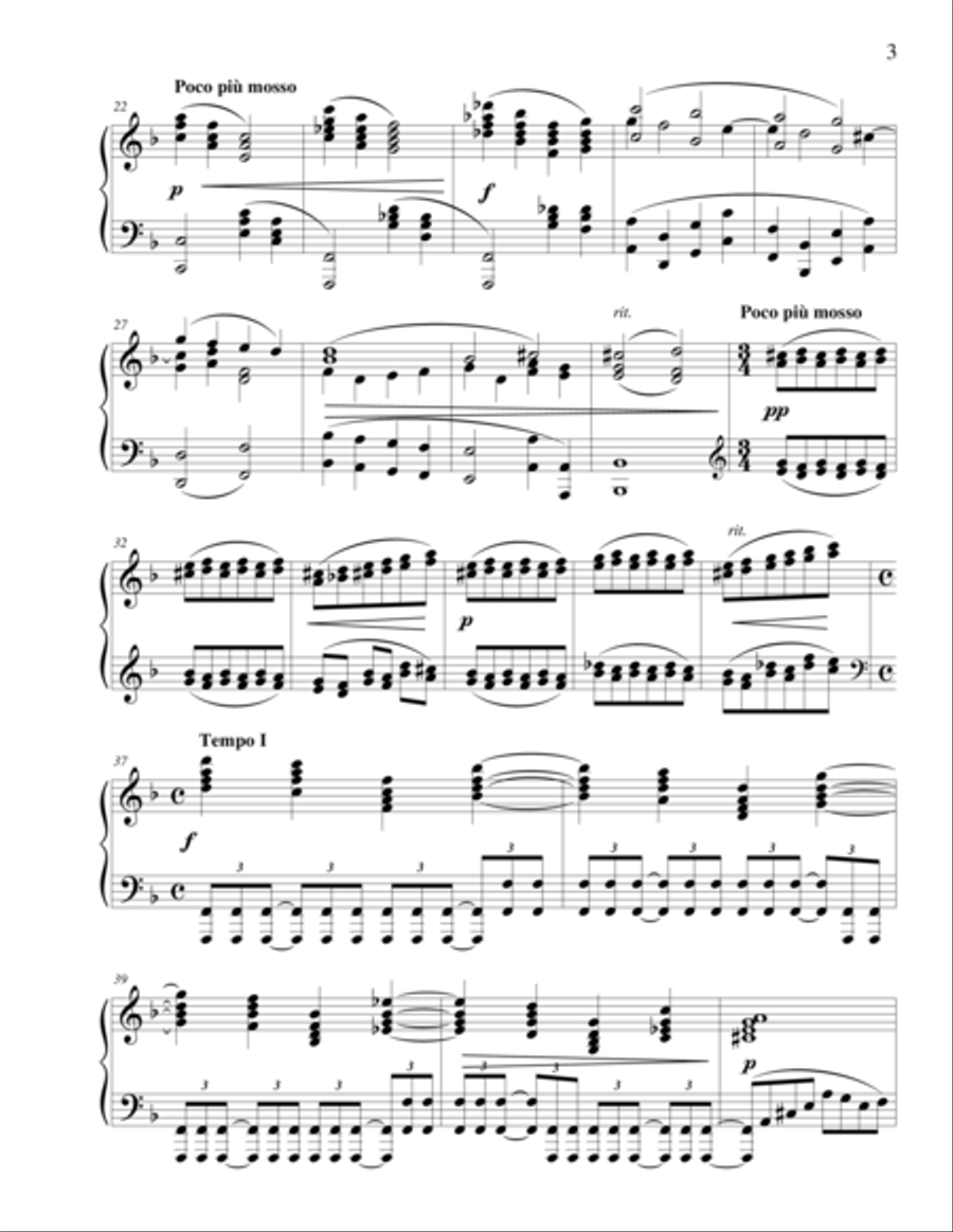 Piano Suite #1 (Ancient Scenes) Piano Solo scores gallery preview page 6