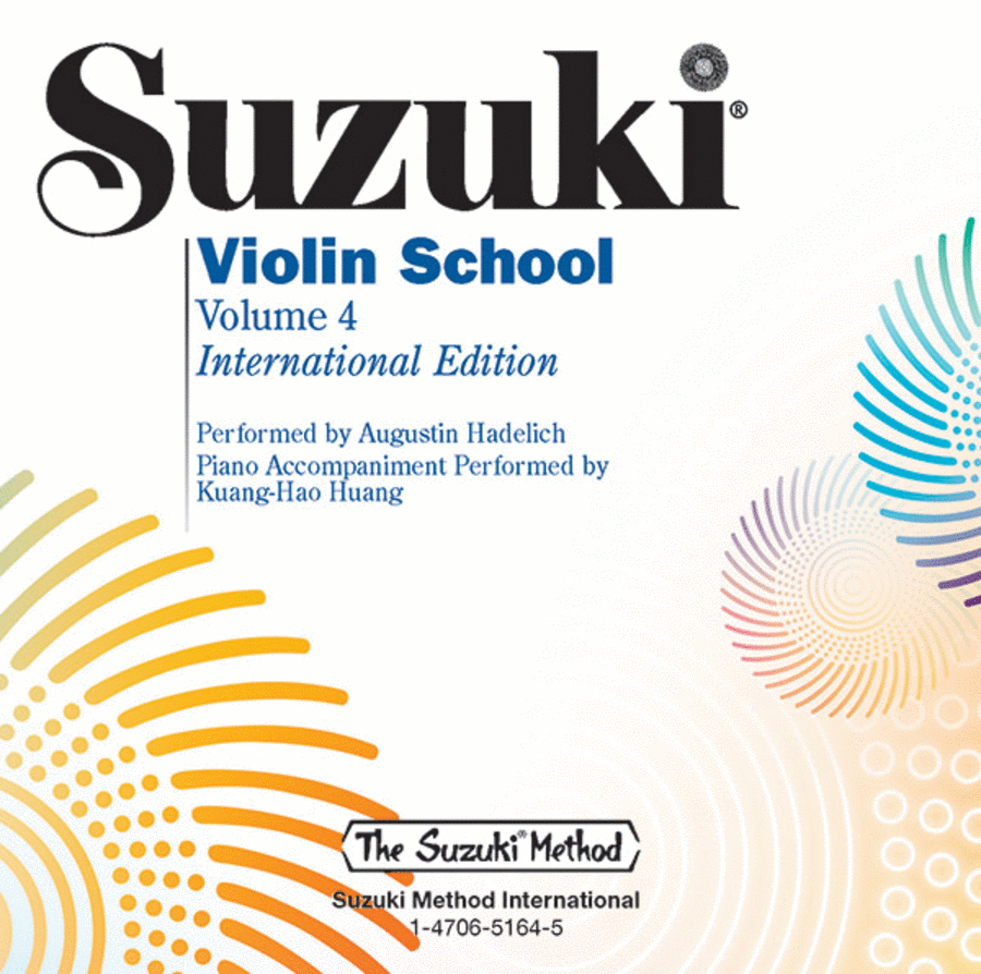 Suzuki Violin School, Volume 4 (International Edition)