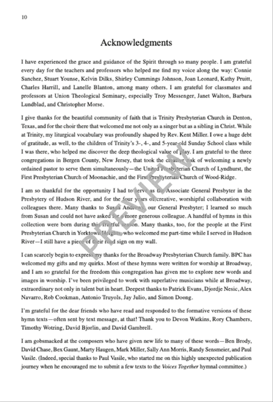 Sing No Empty Alleluias Sacred scores gallery preview page 11