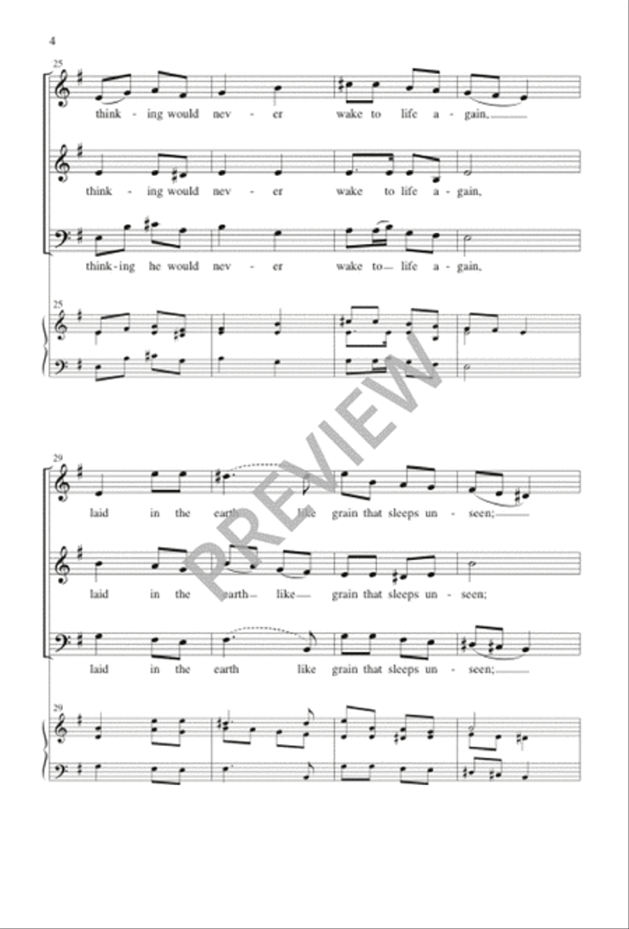 Love Is Come Again Love Is Come Again 3-Part scores gallery preview page 5