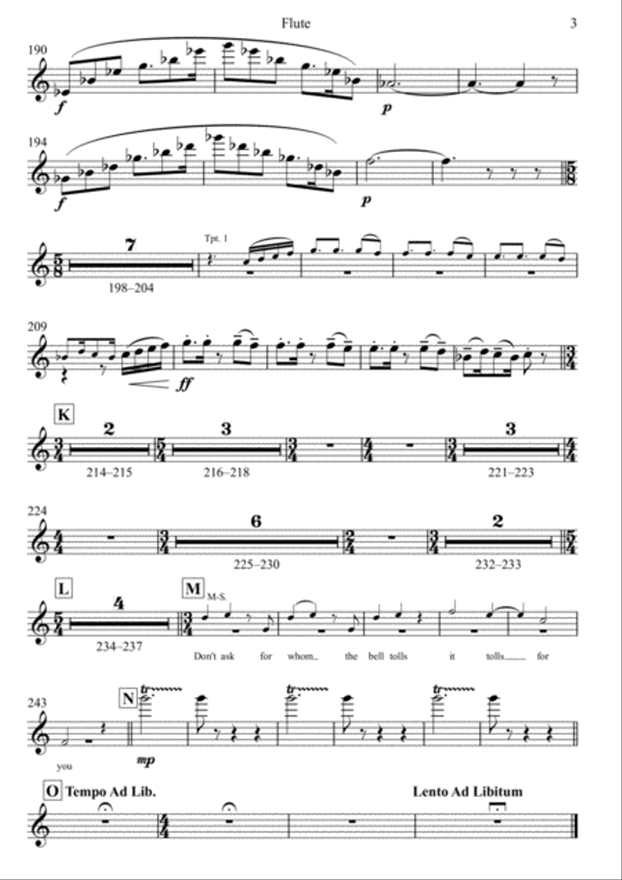 Meditation XVII - Parts Meditation XVII - Parts Chamber Orchestra scores gallery preview page 6