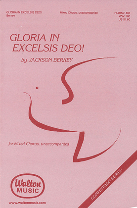 Book cover for Gloria In Excelsis Deo! - SATB divisi