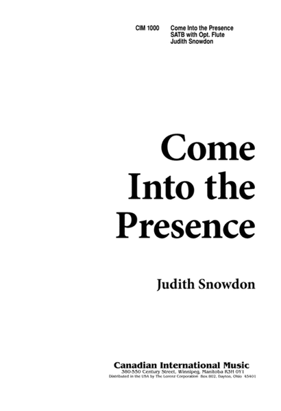 Come into the Presence