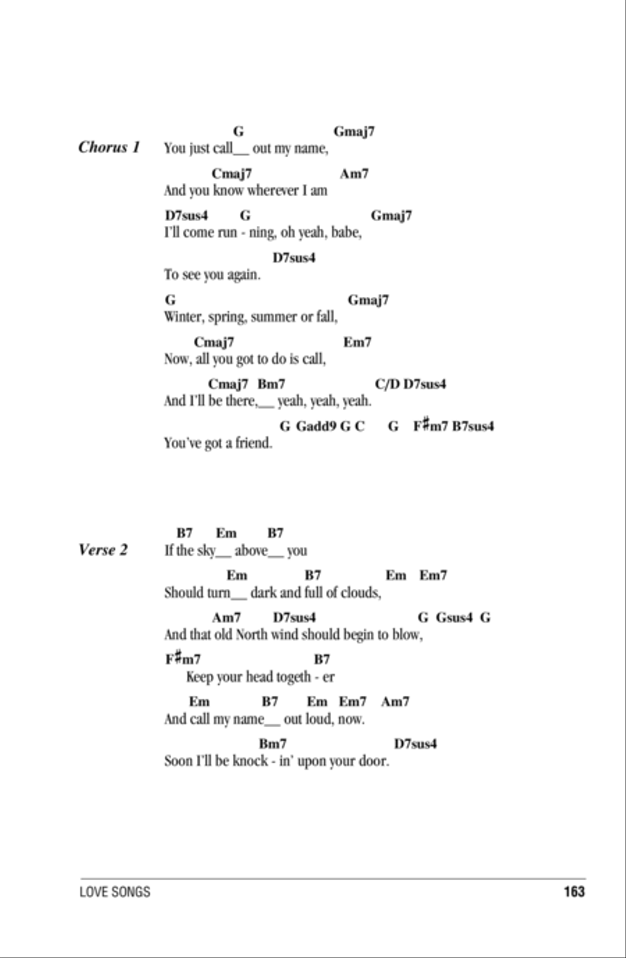 You've Got A Friend Acoustic Guitar scores gallery preview page 2