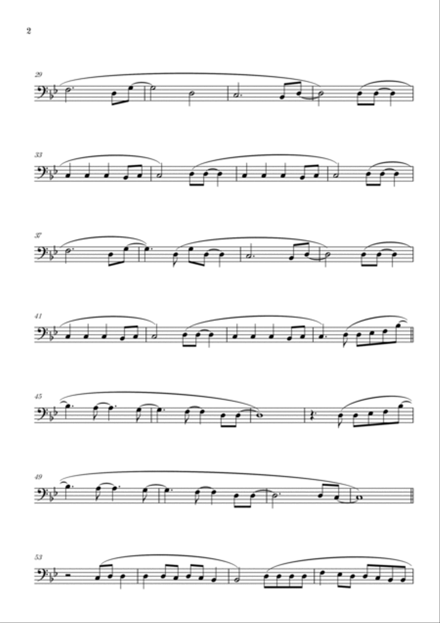 All Of Me All Of Me Tuba scores gallery preview page 2