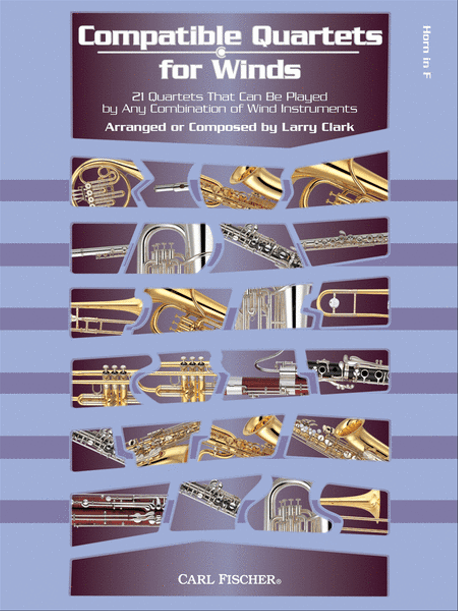 Compatible Quartets for Winds Flexible/Adaptable scores gallery preview page 1