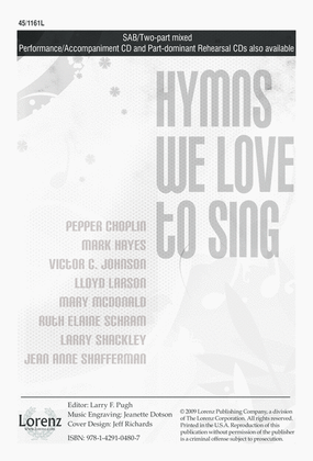 Book cover for Hymns We Love to Sing