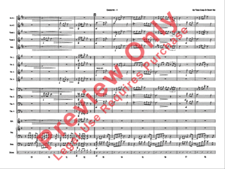 We Three Kings of Orient Are Jazz Ensemble scores gallery preview page 6