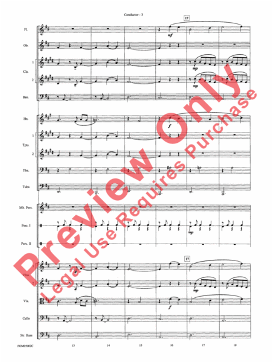 The Christmas Waltz Full Orchestra scores gallery preview page 6