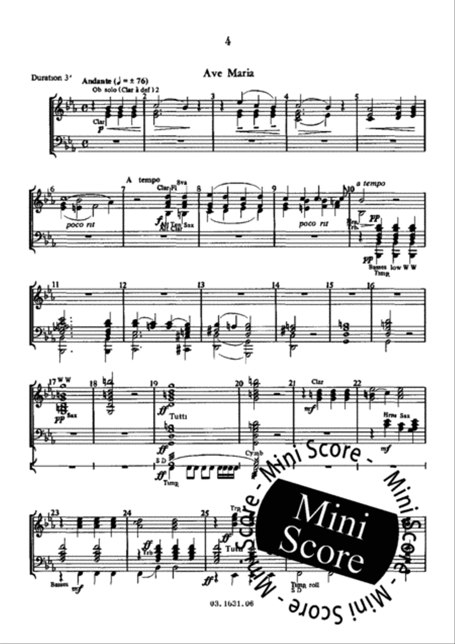 Sacred Music Sacred Music Concert Band scores gallery preview page 8