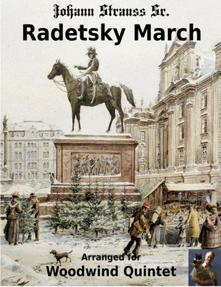 Book cover for Radetzky March for Woodwind Quintet