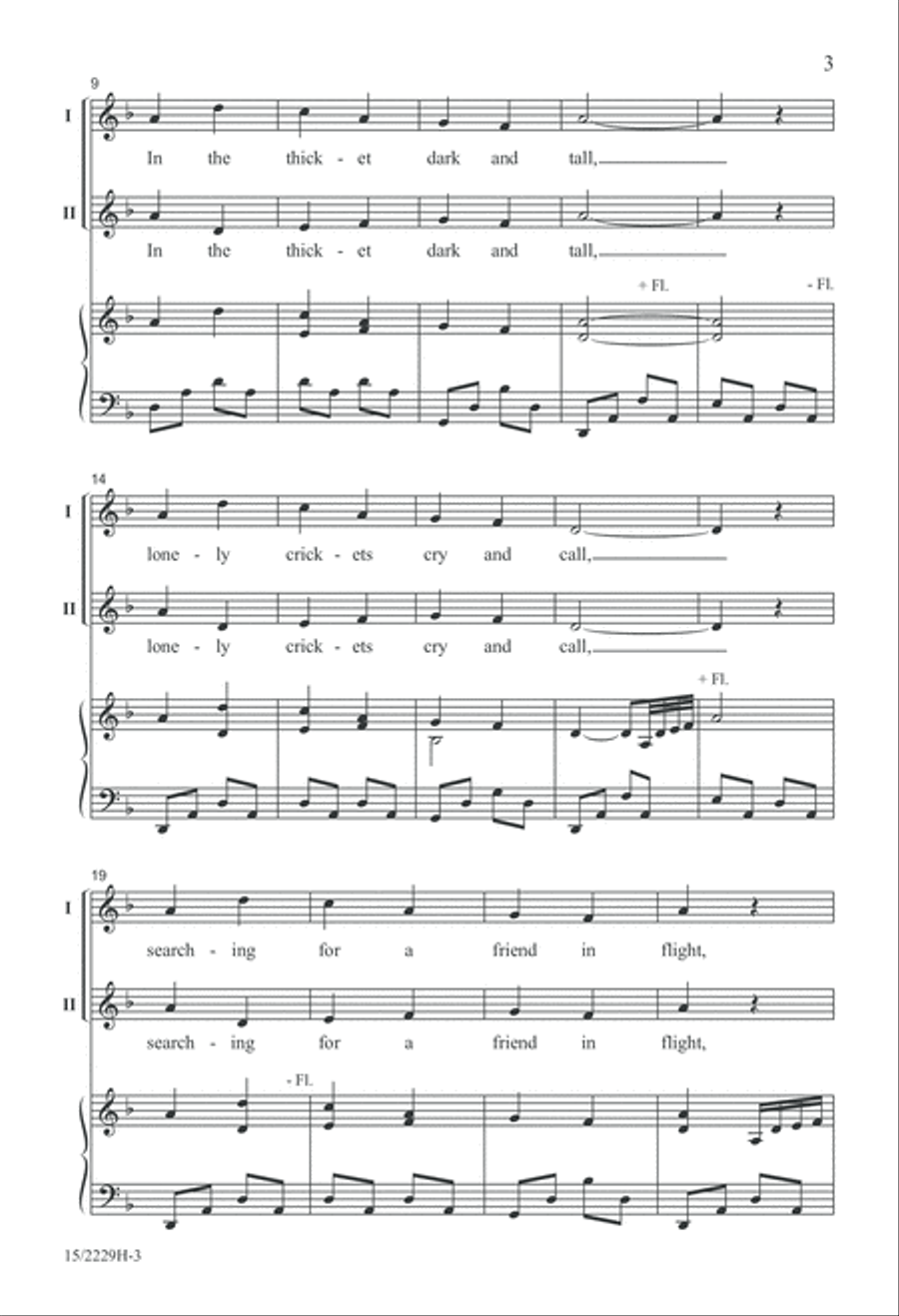 Night Noises 2-Part scores gallery preview page 4