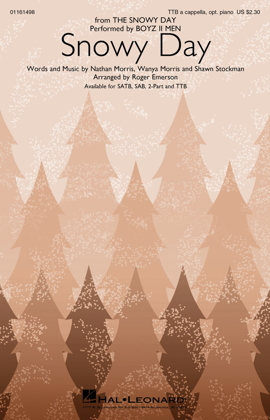 Snowy Day Snowy Day TTB scores gallery preview page 1
