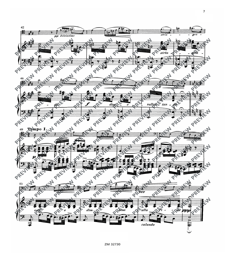 Violoncelle au Salon Piano Accompaniment scores gallery preview page 7