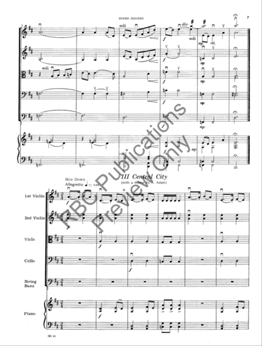 Colorado Suite String Orchestra scores gallery preview page 10