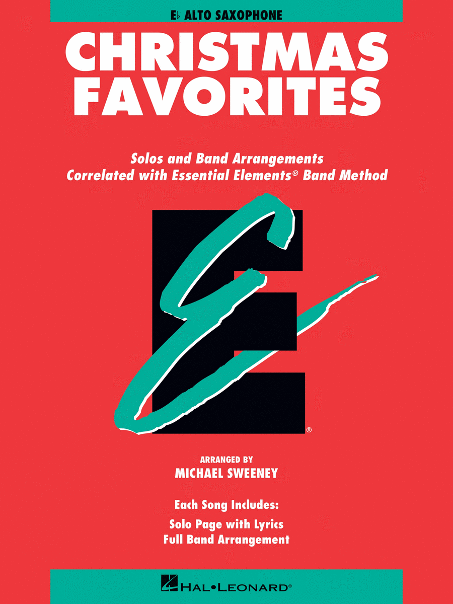 Essential Elements Christmas Favorites Concert Band Methods scores gallery preview page 1