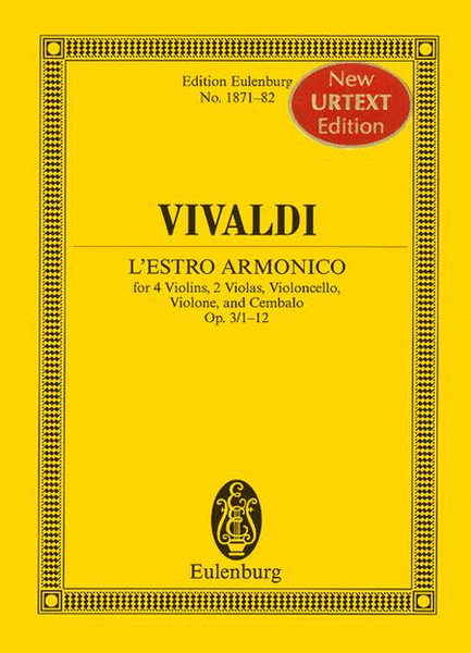 Concerti Grossi, Op. 3/1-12