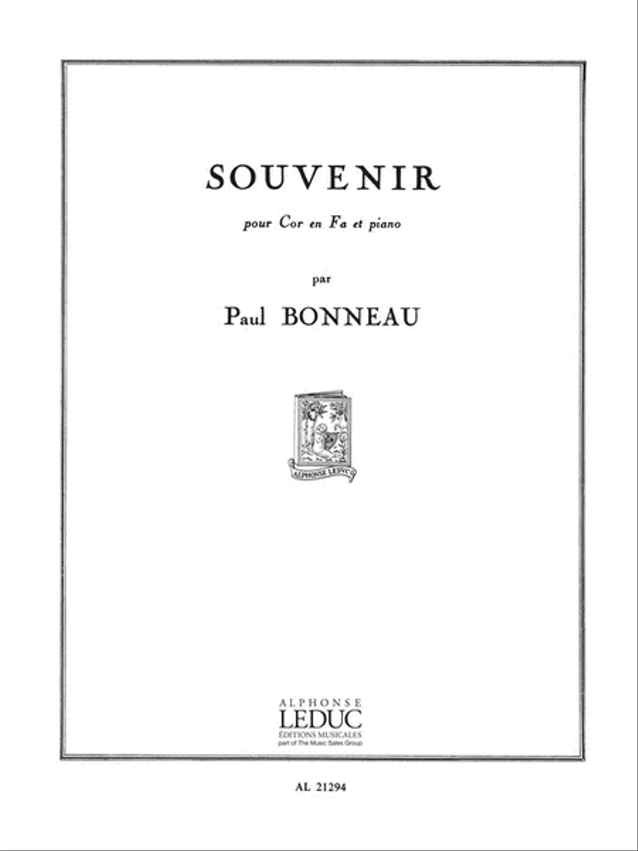 Souvenir (horn & Piano)