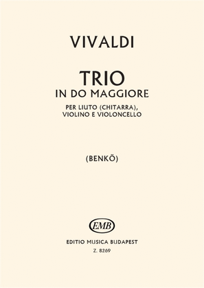 Book cover for Trio in do maggiore per liuto (chitarra), violin
