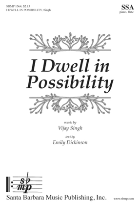 I Dwell in Possibility - Flute Part
