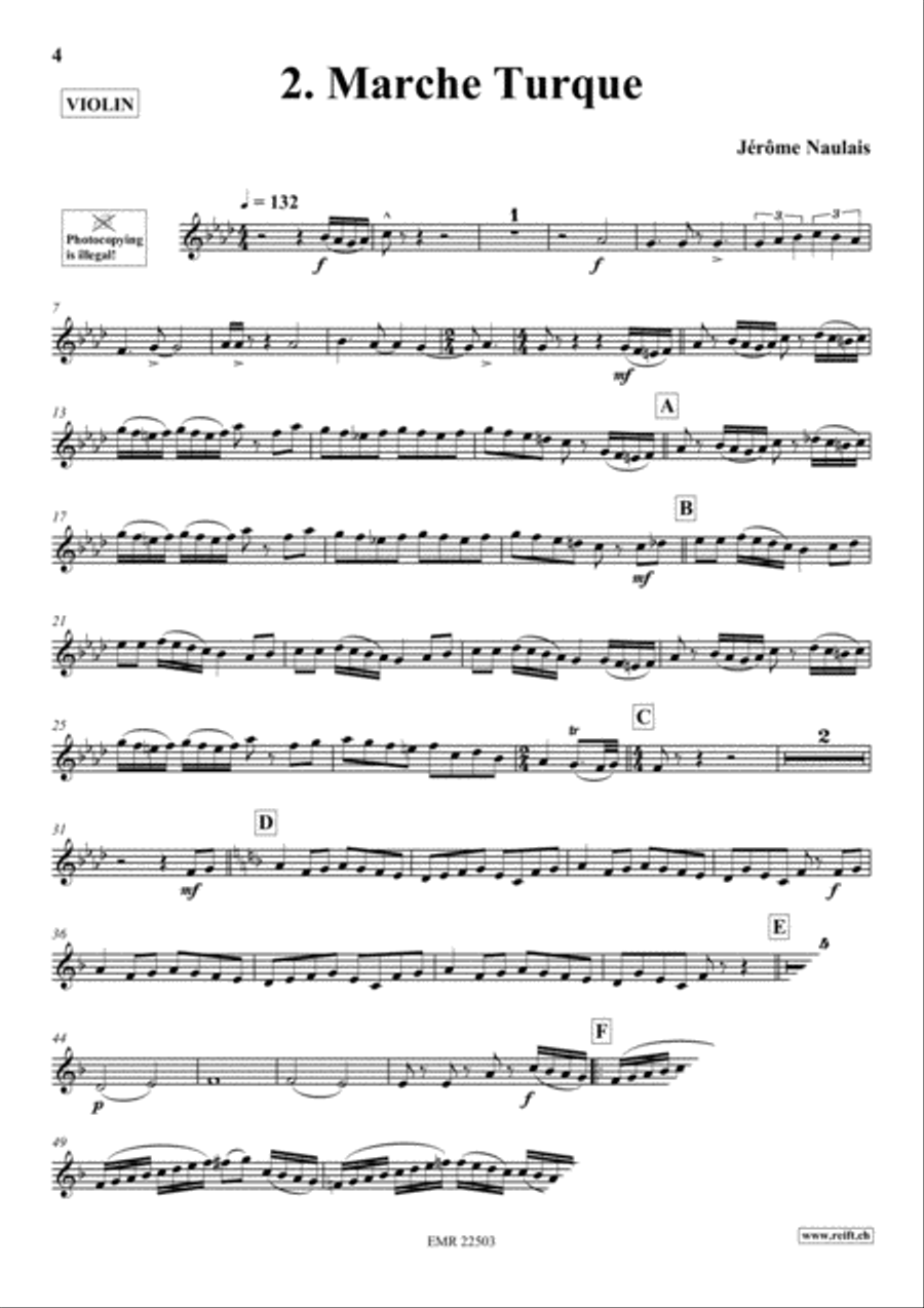 Play With Your Band Volume 4 Violin scores gallery preview page 4