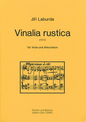 Vinalia rustica für Viola und Akkordeon (2002)