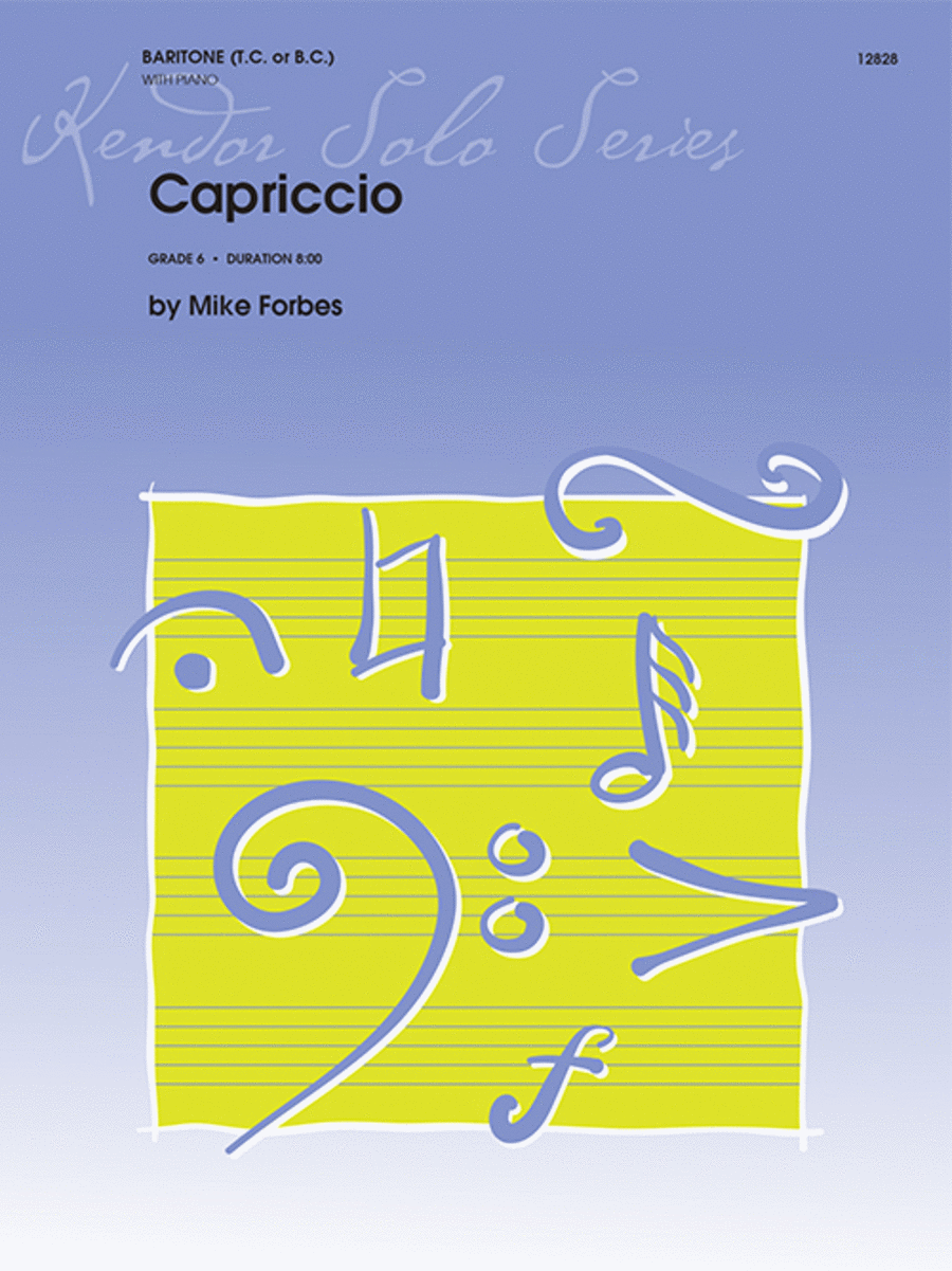Capriccio Capriccio Baritone Horn TC scores gallery preview page 1