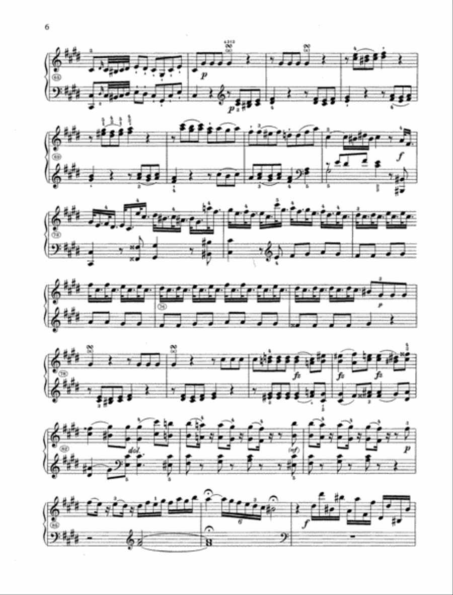 Sonata C-sharp minor, Hob. XVI:36 Piano Solo scores gallery preview page 5