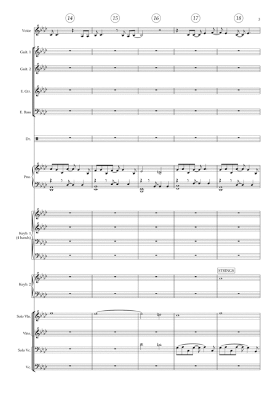 Let It Go Full Orchestra scores gallery preview page 3