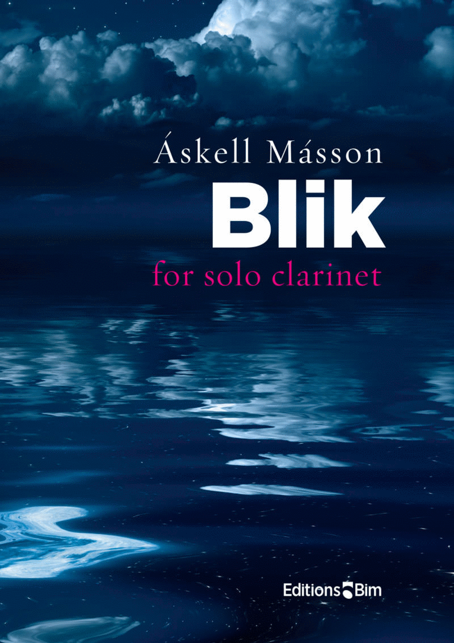 Blik Clarinet Solo scores gallery preview page 1