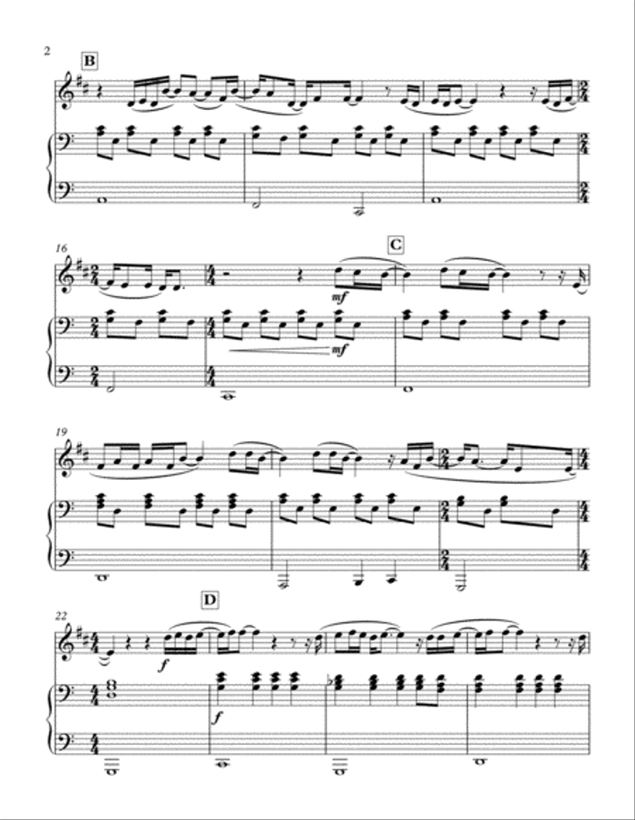 Warrior Trumpet Solo scores gallery preview page 4