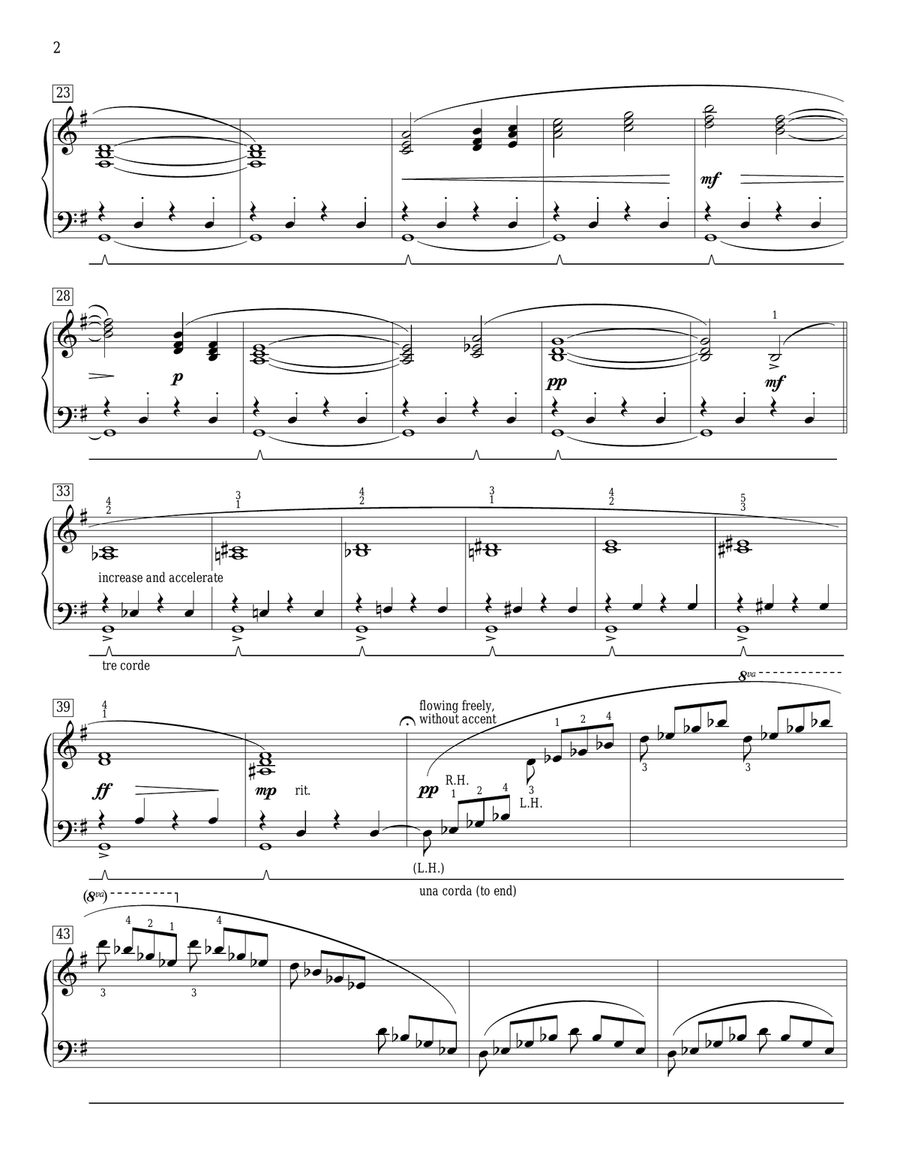 Polynesian Nocturne Piano Method scores gallery preview page 2