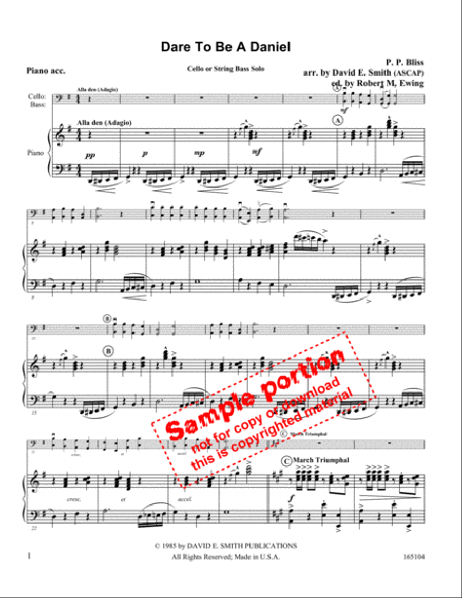 Dare To Be A Daniel Flute scores gallery preview page 2