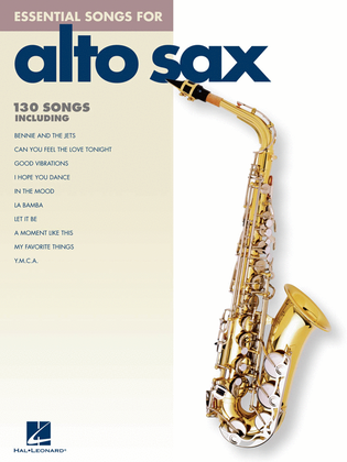 Book cover for Essential Songs for Alto Sax