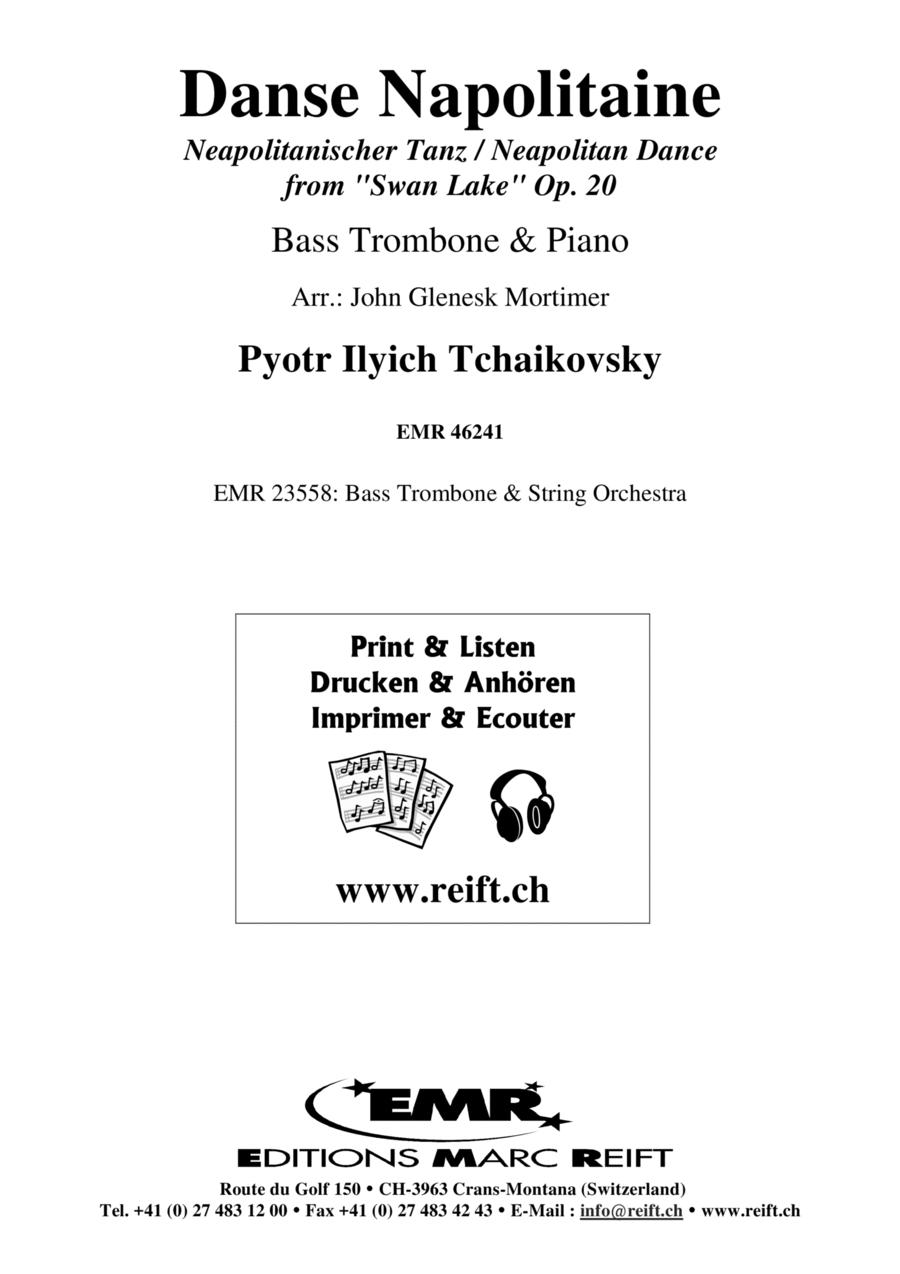 Danse Napolitaine Trombone scores gallery preview page 1