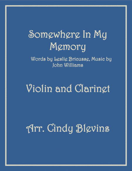 Somewhere In My Memory, Clarinet and Violin image number null
