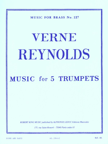 Music For 5 Trumpets