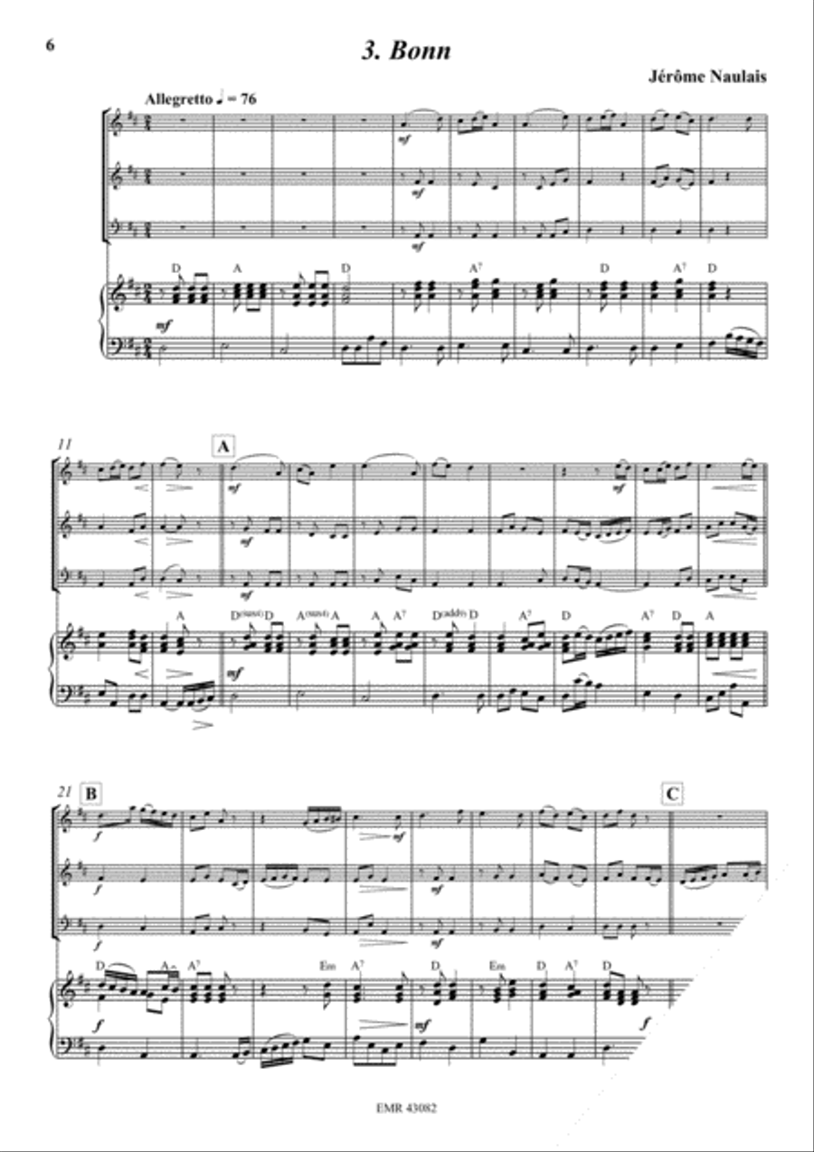 A Musical Journey Tenor Recorder scores gallery preview page 6