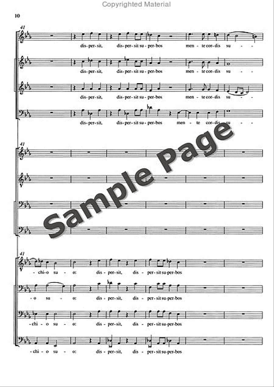 Magnificat Magnificat Mixed Choir scores gallery preview page 11
