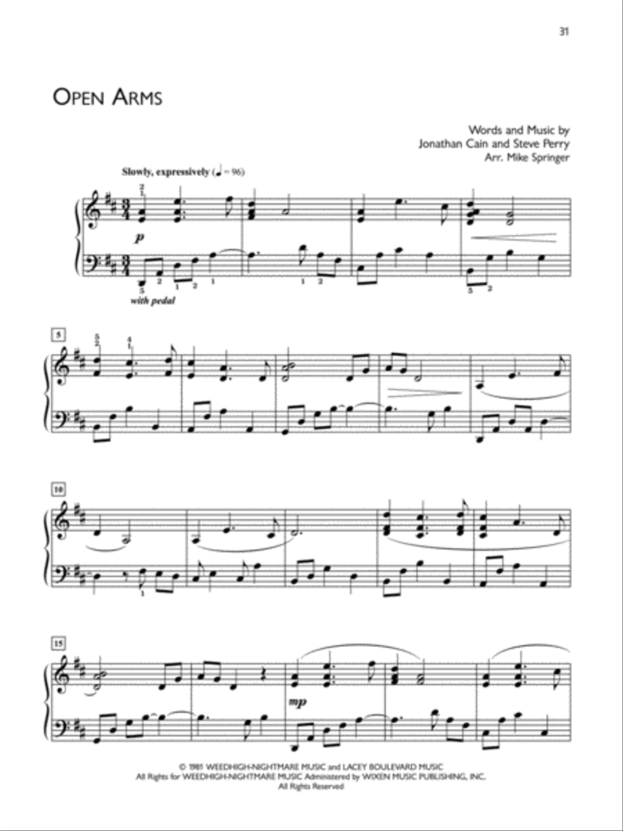 Popular Performer -- 1980s Piano Solo scores gallery preview page 4