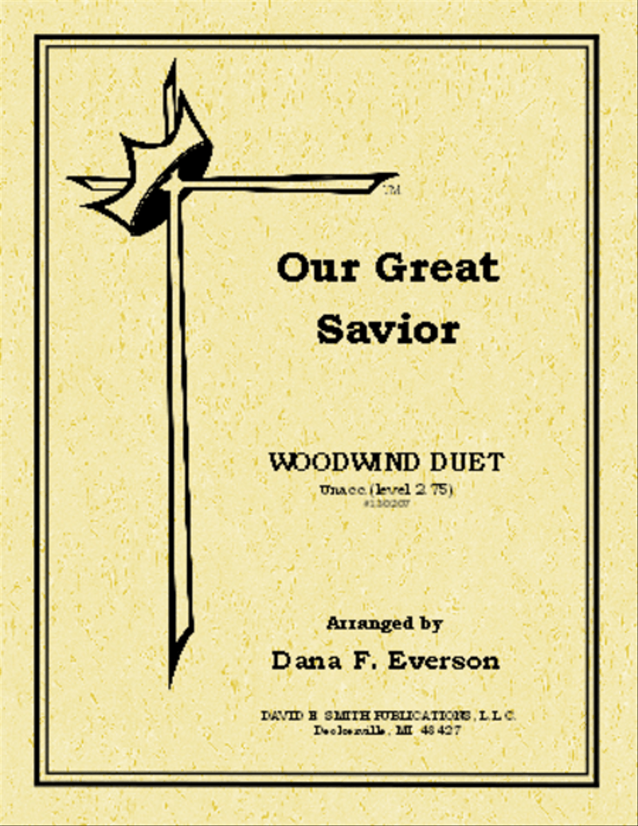 Our Great Saviour Our Great Saviour Woodwind Duet scores gallery preview page 1