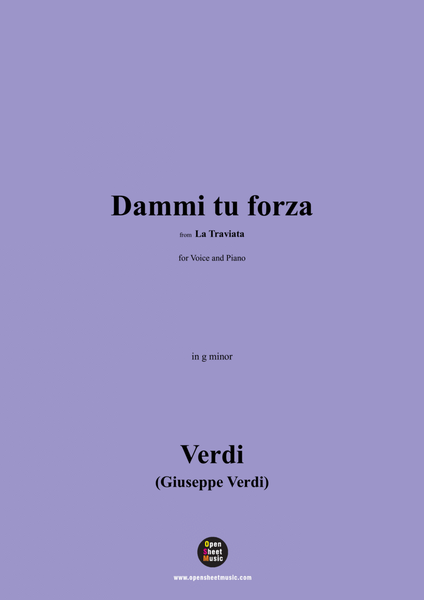 Verdi-Dammi tu forza(Recitative),Act 2 No.9,in g minor